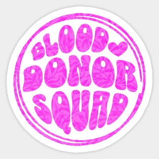 blood donor Sticker